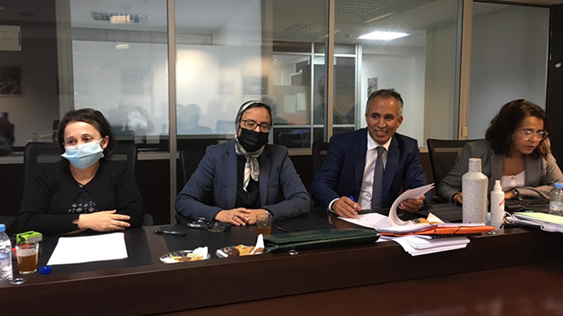 انعقاد اجتماع اللجنة المركزية المكلفة بالبت في ملاحظات العموم واقتراحات المجلس المتعلقة بمشروع تصميم تهيئة جماعة الصباح